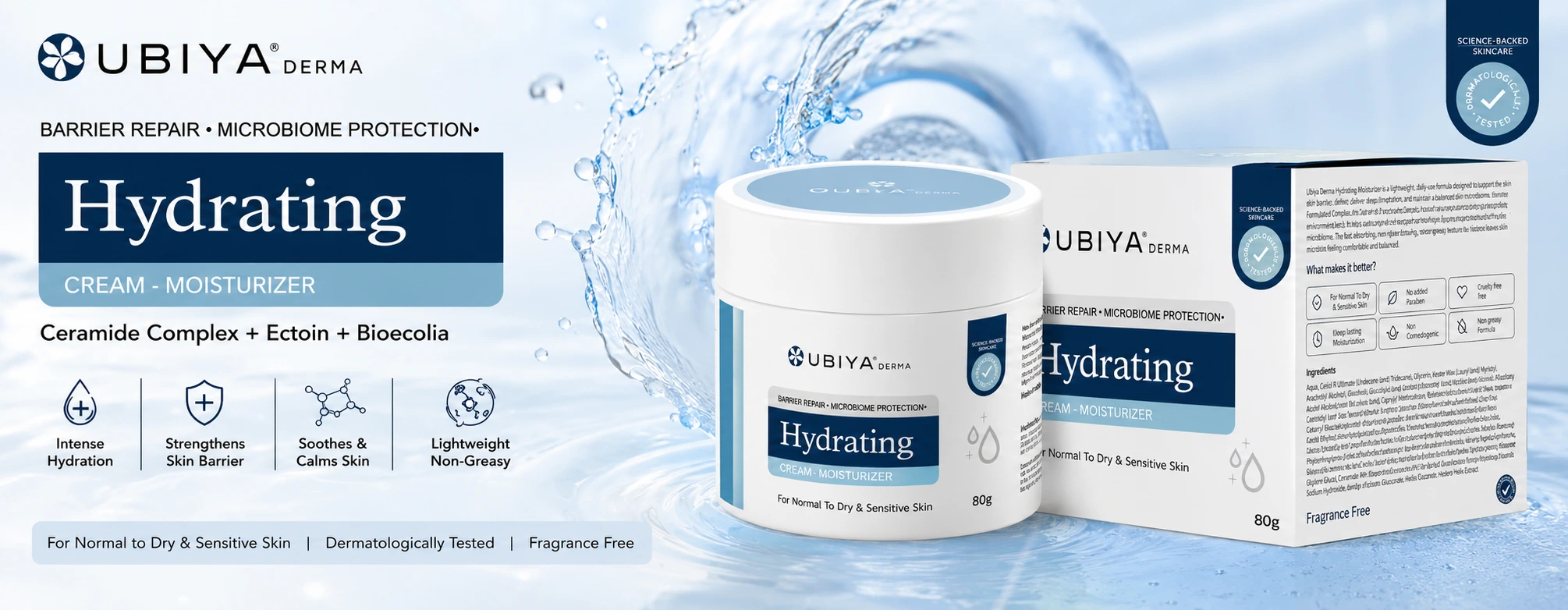 Ubiya Derma Hydrating Moisturizer
